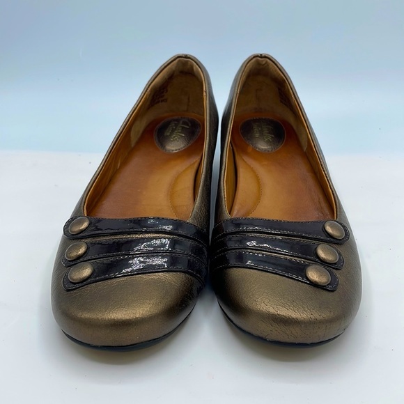 CLARKS WOMEN'S CONCERT DRUM FLAT - Picture 2 of 7